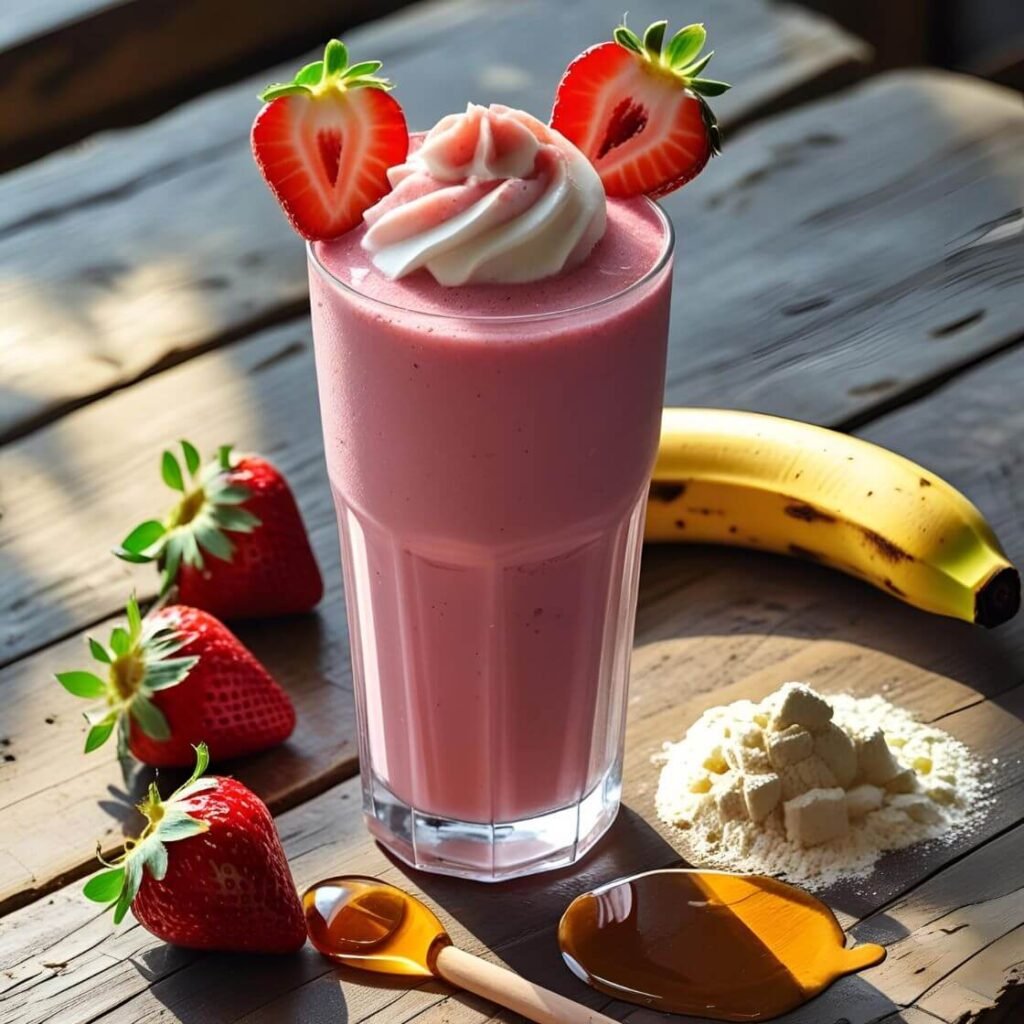 Delicious Strawberry Protein Shake Recipes for a Healthy Boost 2 Classic Strawberry Banana Protein Shake