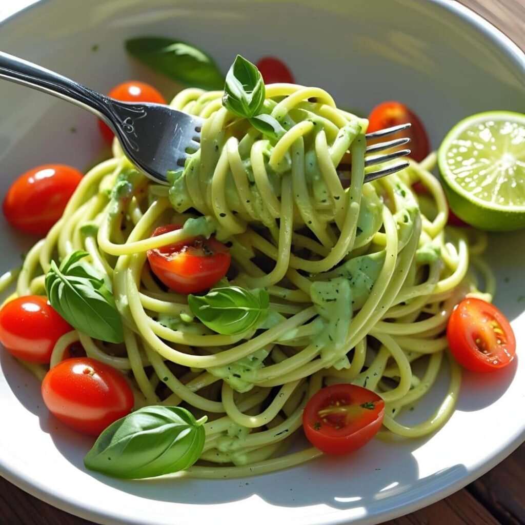 10 Delicious Vegan Lunch Recipes for a Healthy, Flavorful Meal 5 Creamy Avocado Pasta