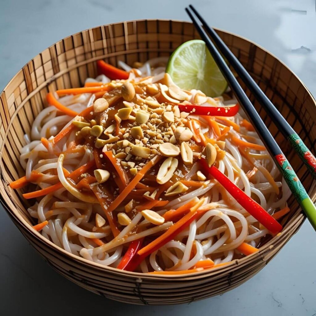 10 Delicious Vegan Lunch Recipes for a Healthy, Flavorful Meal 6 Spicy Peanut Noodle Salad