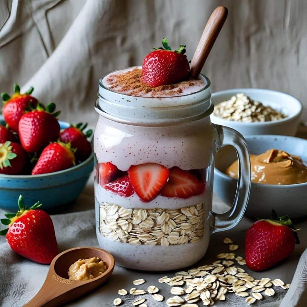 Delicious Strawberry Protein Shake Recipes for a Healthy Boost 4 Strawberry Oatmeal Protein Shake