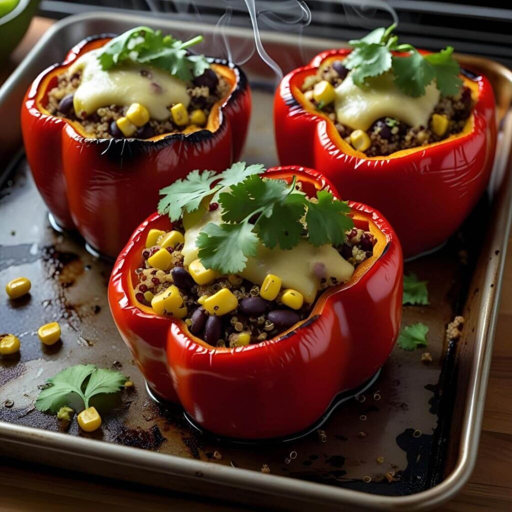 10 Delicious Vegan Lunch Recipes for a Healthy, Flavorful Meal 7 Stuffed Bell Peppers