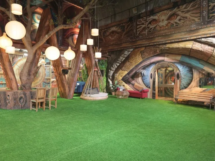 Bigg Boss 19 House Garden Area
