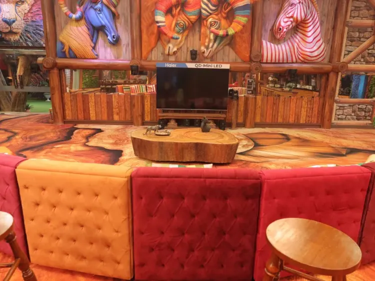 Bigg Boss 19 House Living Area